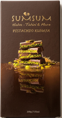 SUMSUM Dubai Milk Chocolate - Premium Pistachio Filling