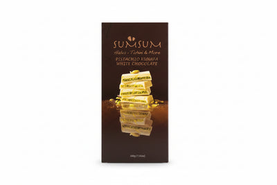SUMSUM Dubai White Chocolate - Premium Pistachio Filling