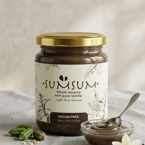 SUMSUM Whole Sesame Vanilla - Sugar-Free