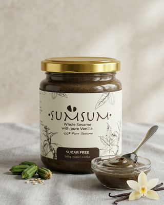 SUMSUM Whole Sesame Vanilla - Sugar-Free